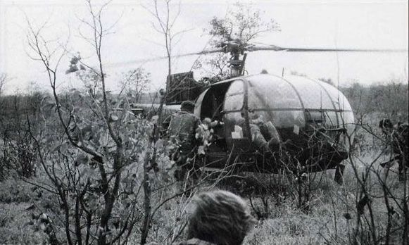 An Alouette III Helicopter