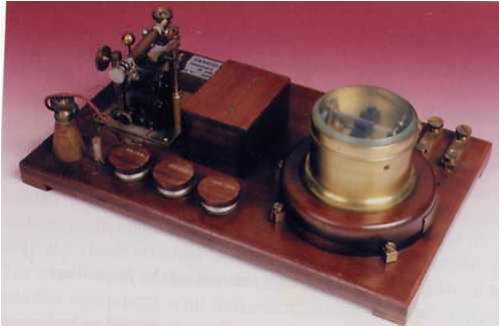 A reconstruction of the Siemens and Halske receiver supplied to the Boers