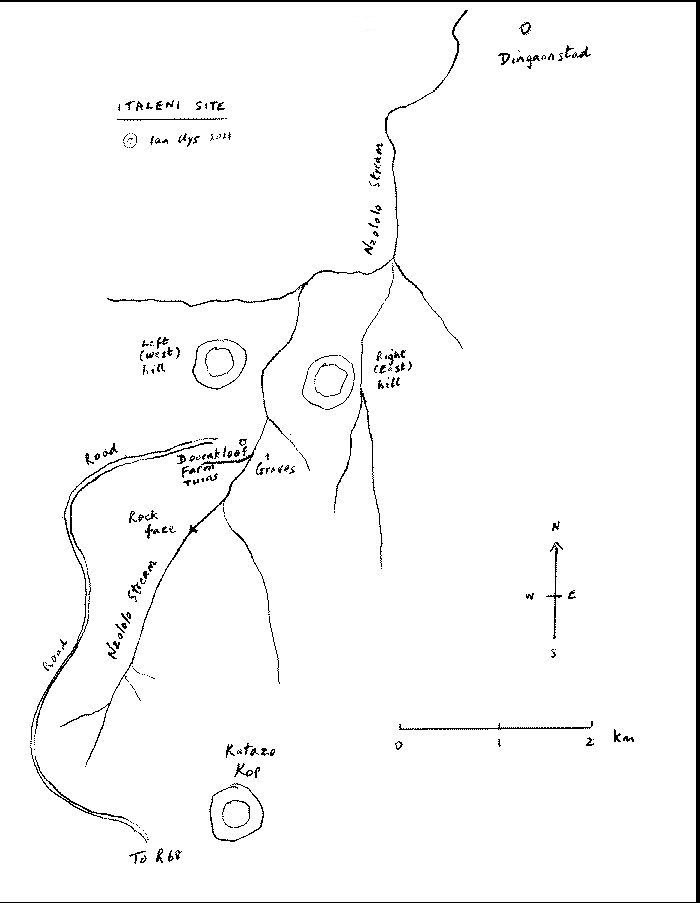 map of site