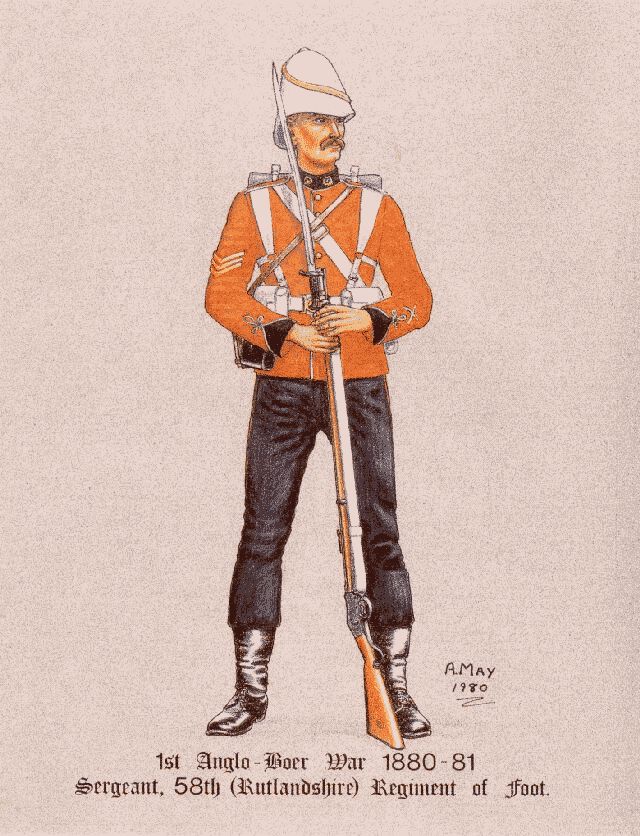 Sergeant: 58th Foot