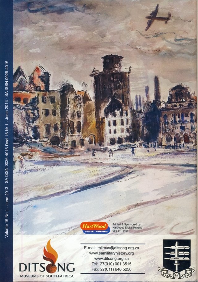 Magazine back cover illustration