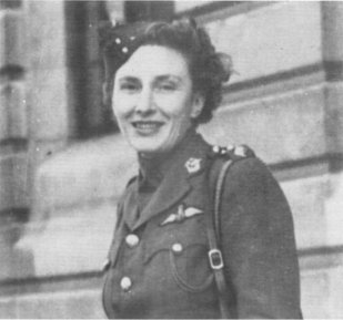 Rosamund in uniform